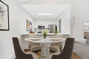 Cary apartment for rent - Elegant Dining Space at Woodlyn on the Green Apartment Homes, Cary, NC