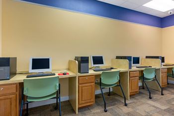 Computer lab with high-speed internet access