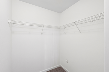 Oversized walk-in closets