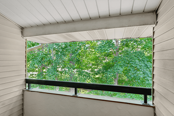 Private balcony or patio