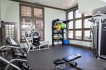 Fully equipped fitness center