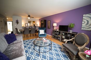 Townhouse style apartments