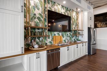 Spacious clubroom with catering kitchen