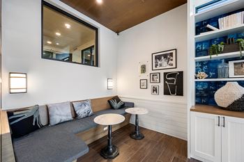 Spacious clubroom with catering kitchen