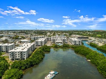 Waterfront community with great views