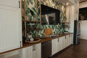 Spacious clubroom with catering kitchen