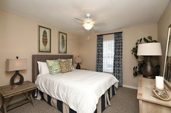 Plush carpeting