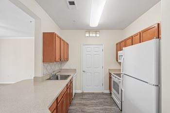 Maple cabinetry