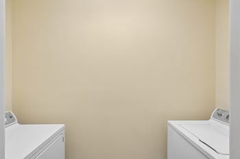Washer and dryer included