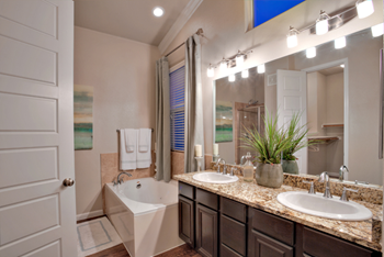Dual vanities