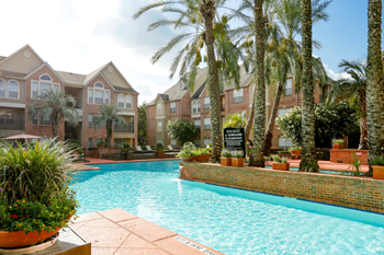 Resort-style swimming pool