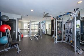 Charlotte apartment for rent - A Gym at Mosaic South End Apartments, Charlotte