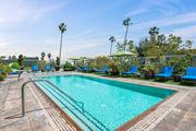 Los Angeles apartment for rent - Spacious outdoor swimming pool at 7950 West Sunset Apartments