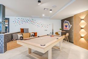 Santa Ana apartment for rent - a games room with a ping pong table