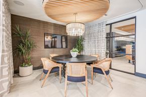 Santa Ana apartment for rent - club room private dining