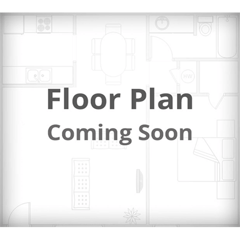 Floor plan for 2 beds, 2 baths, 850 sqft