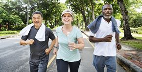 Anaheim apartment for rent - a group of people walking down the street