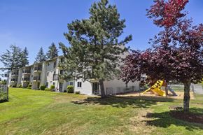 Edmonds apartment for rent - View of property playground with slide at Park Edmonds Apartment Homes, Edmonds, 98026
