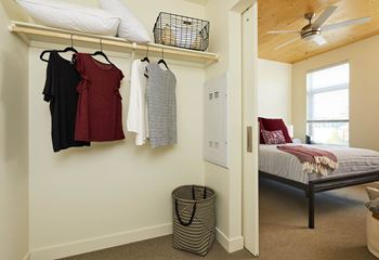 Walk-in closets*