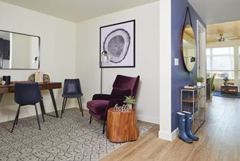 Wood-style plank flooring