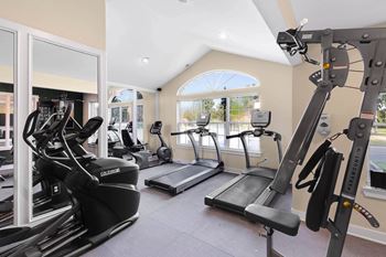 Two level fitness center