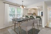 Fayetteville apartment for rent - a dining room with a table and chairs at Hunter's  Ridge Apartments, Fayetteville, North Carolina