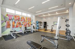 Wheaton apartment for rent - Gym at The George, Wheaton, MD, 20902