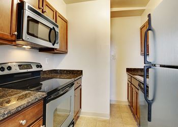 View of renovated two bedroom kitchen