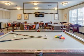 Gainesville apartment for rent - Modern Clubhouse With A Game Room at The Marque Apartments, Virginia, 20155