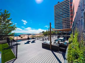 Chicago apartment for rent - sundeck, deck, patio, beach