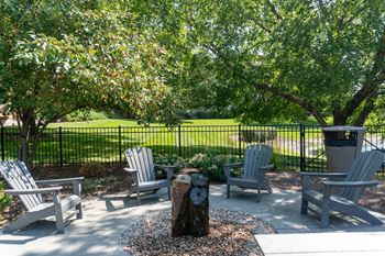 Scenic grounds with jogging and walking paths