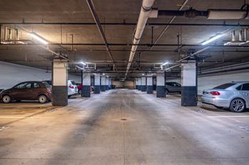 Heated garage parking available