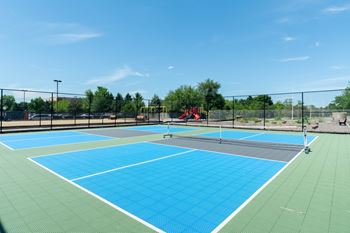 Pickleball court
