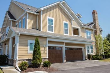 One or two-car attached garages