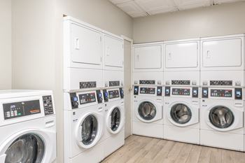 24-Hour laundry center with wi-fi