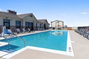 Greeley apartment for rent - our apartments have a large swimming pool with lounge chairs