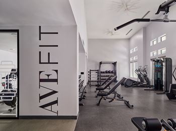 24/7, State-of-the-art fitness center featuring top-of-the-line cardio and strength equipment and a yoga studio with fitness ondemand