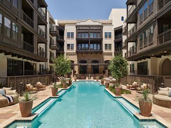 Resort pool and sundeck