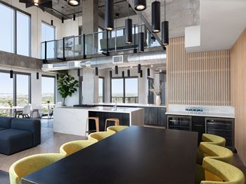 Relaxing resident lounge