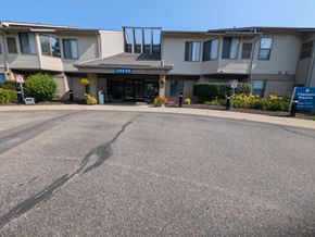 Farmington Hills townhouse for rent - The entrance to a building with the number 345481 on it.