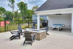 Augusta apartment for rent - Chairs around fire pit at MacArthur Park, Augusta, 30909