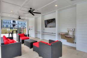Augusta apartment for rent - Pool cabana with TV at MacArthur Park, Augusta, GA 30909