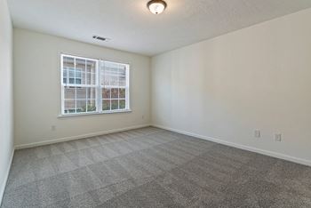 Carpeted bedroom