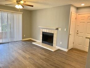 Greensboro apartment for rent - Fireplace at Hunters Chase, Greensboro, 27409