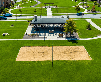 Volleyball court