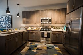 Charlotte apartment for rent - Kitchen at The Collective NoDa, Charlotte