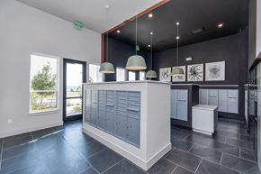 Montgomery apartment for rent - Resident mailroom with package lockers