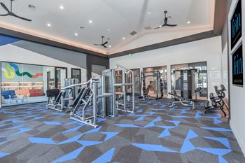 24-Hour fully-equipped fitness center with kid's room