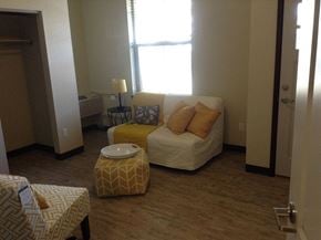 Fort Collins apartment for rent - a living room with a couch and a window