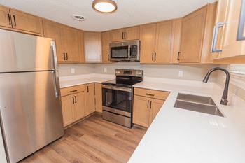 White oak cabinets*